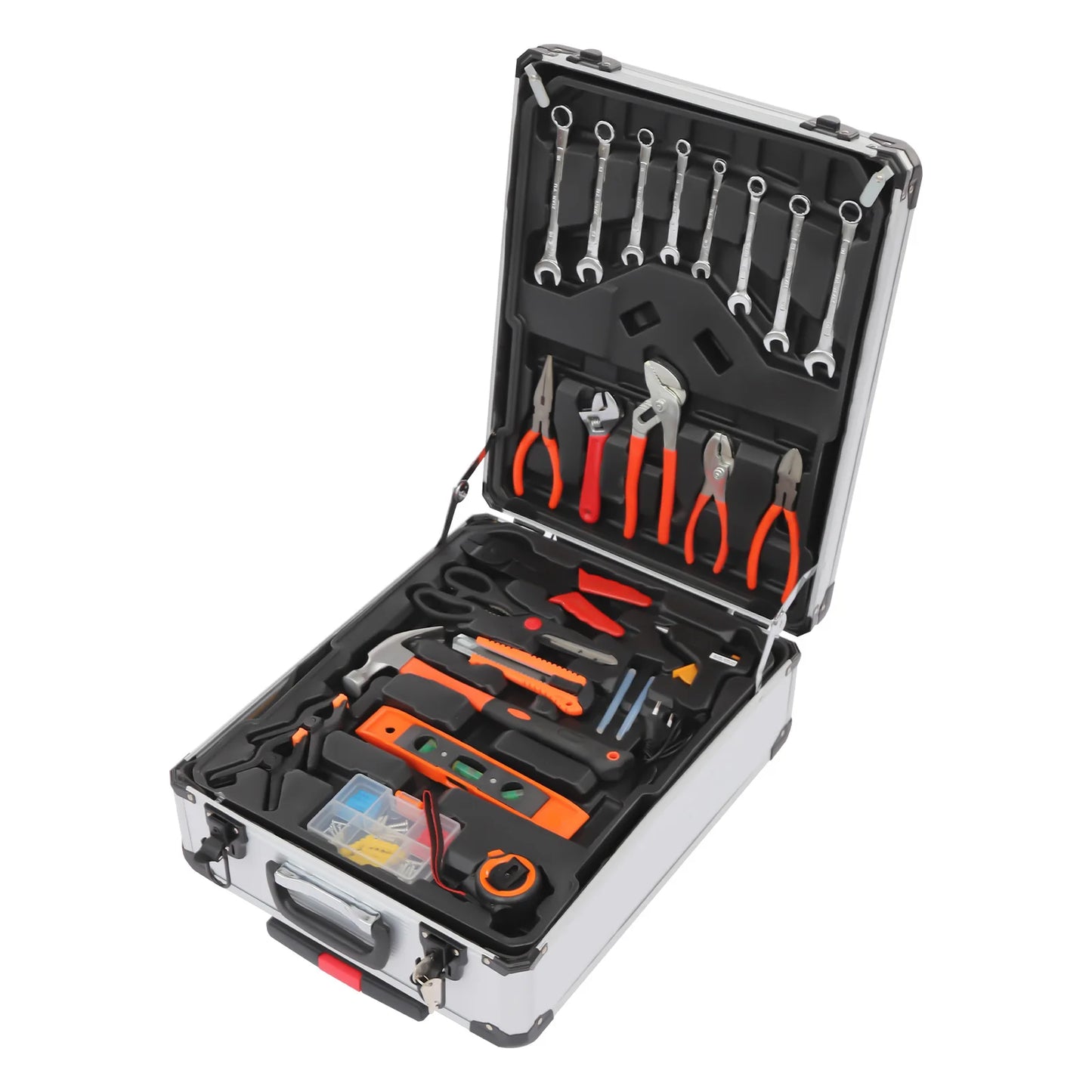 Trolley Case Tool Box Set Rust-Resistant Household Hand Tool Kit Mixed Hand Tool Kit for Home Maintenance/Garden Care