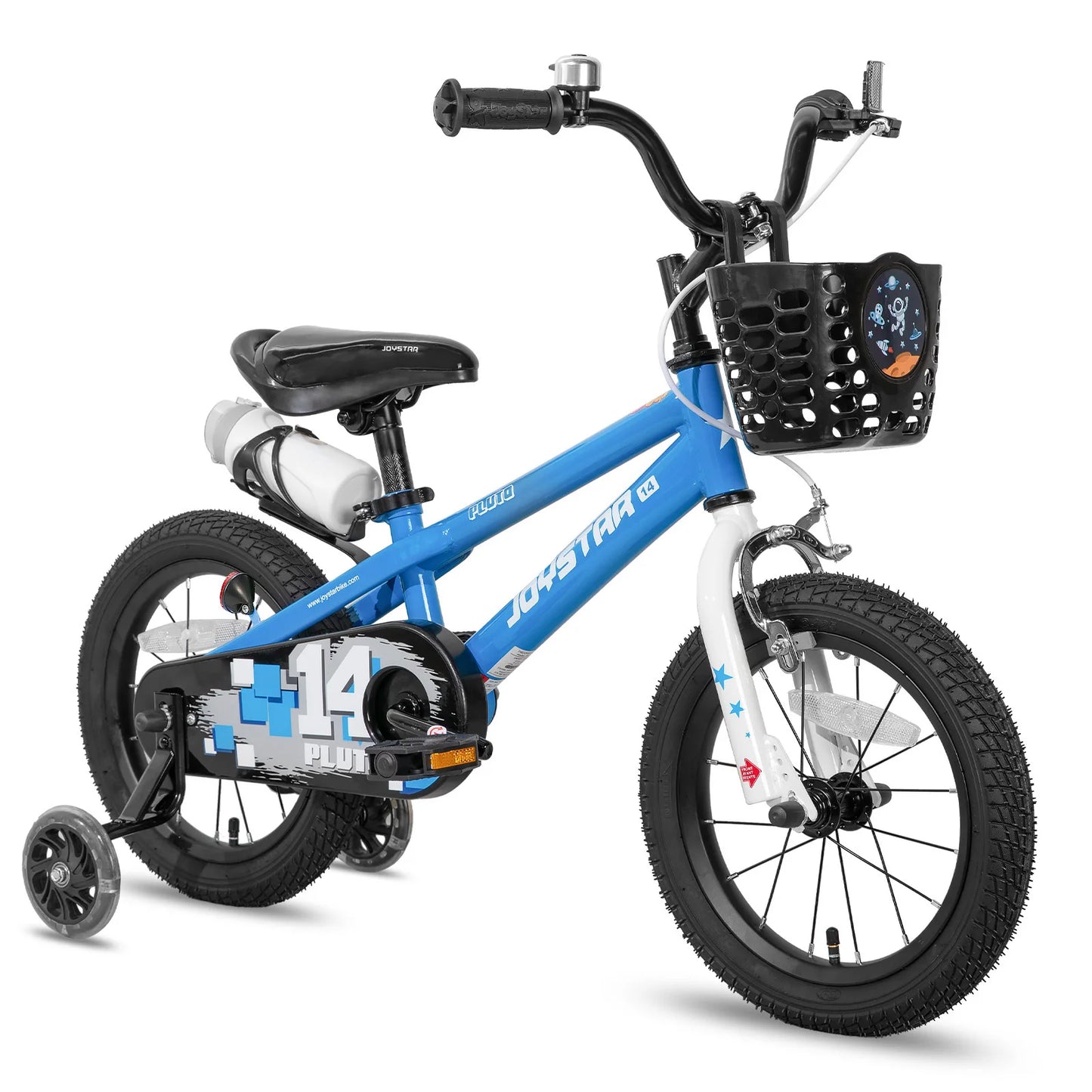 JOYSTAR 12 14 16 18 20 Kids Bike With Light Up Training Wheels For Ages 3 To 12