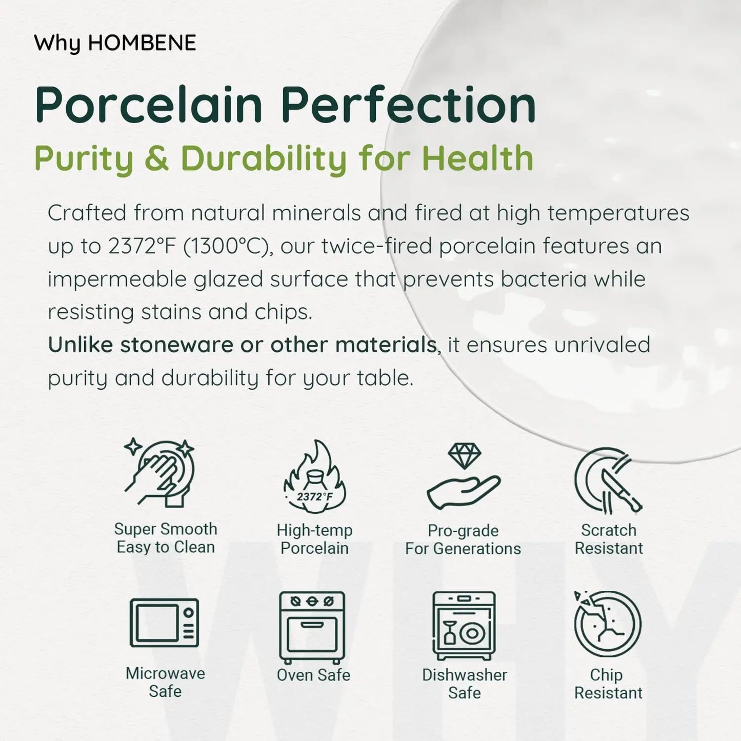 Plates And Bowls Set 12 Piece Porcelain Dinnerware For Four White Dishes