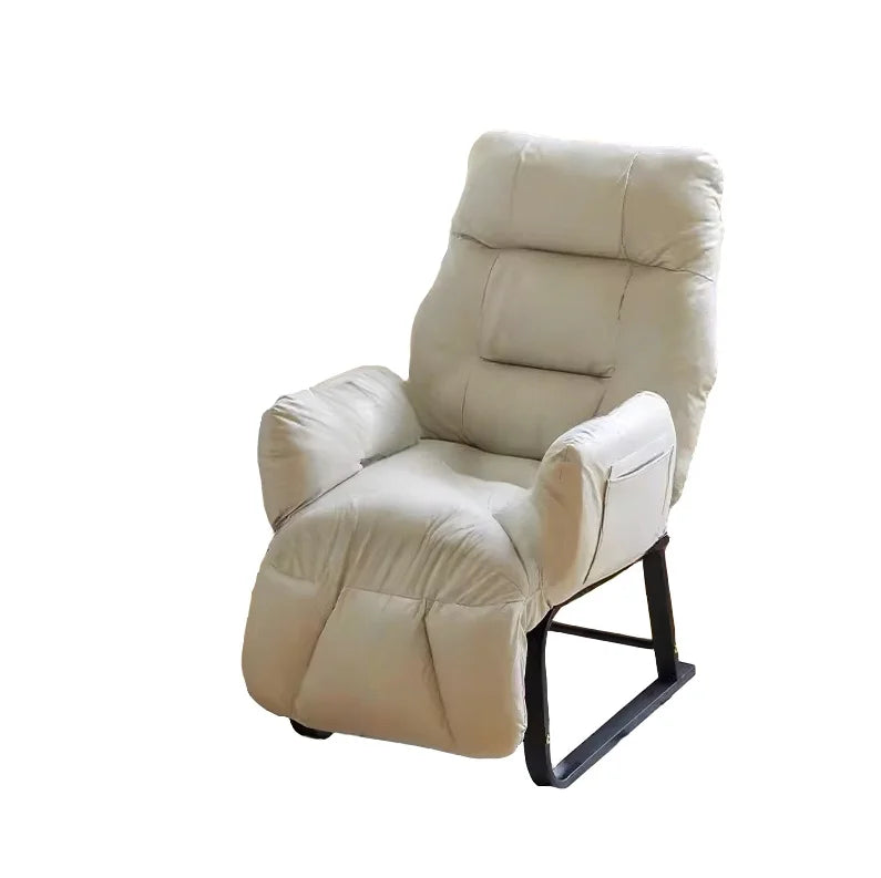 Sofa Chair Recliner With Large Seat Cushions And Adjustable Backrest For Bedroom