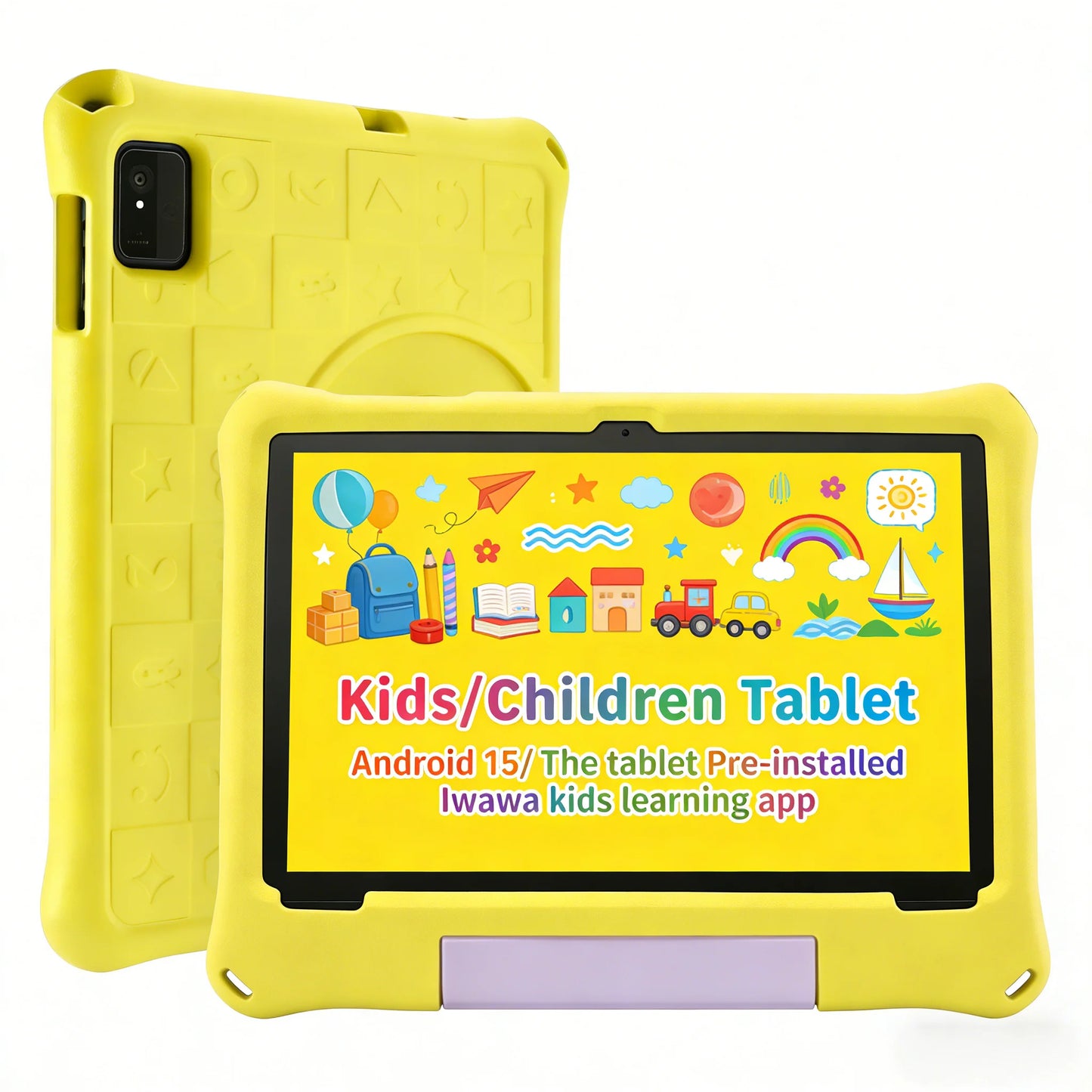 Anry Android 15 Kids Tablet 10 Inch Octa Core 8GB RAM 64GB ROM HD IPS Display