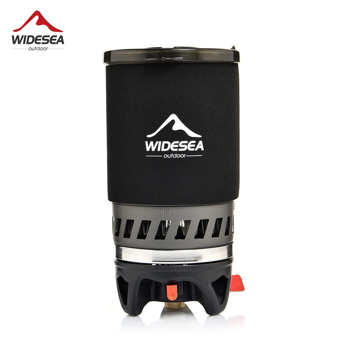 Widesea Camping Stove With Heat Exchanger Propane Burner And Cookware Set